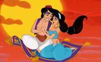 O Beijo Apaixonado do Aladdin
