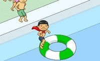 Salto Para a Piscina